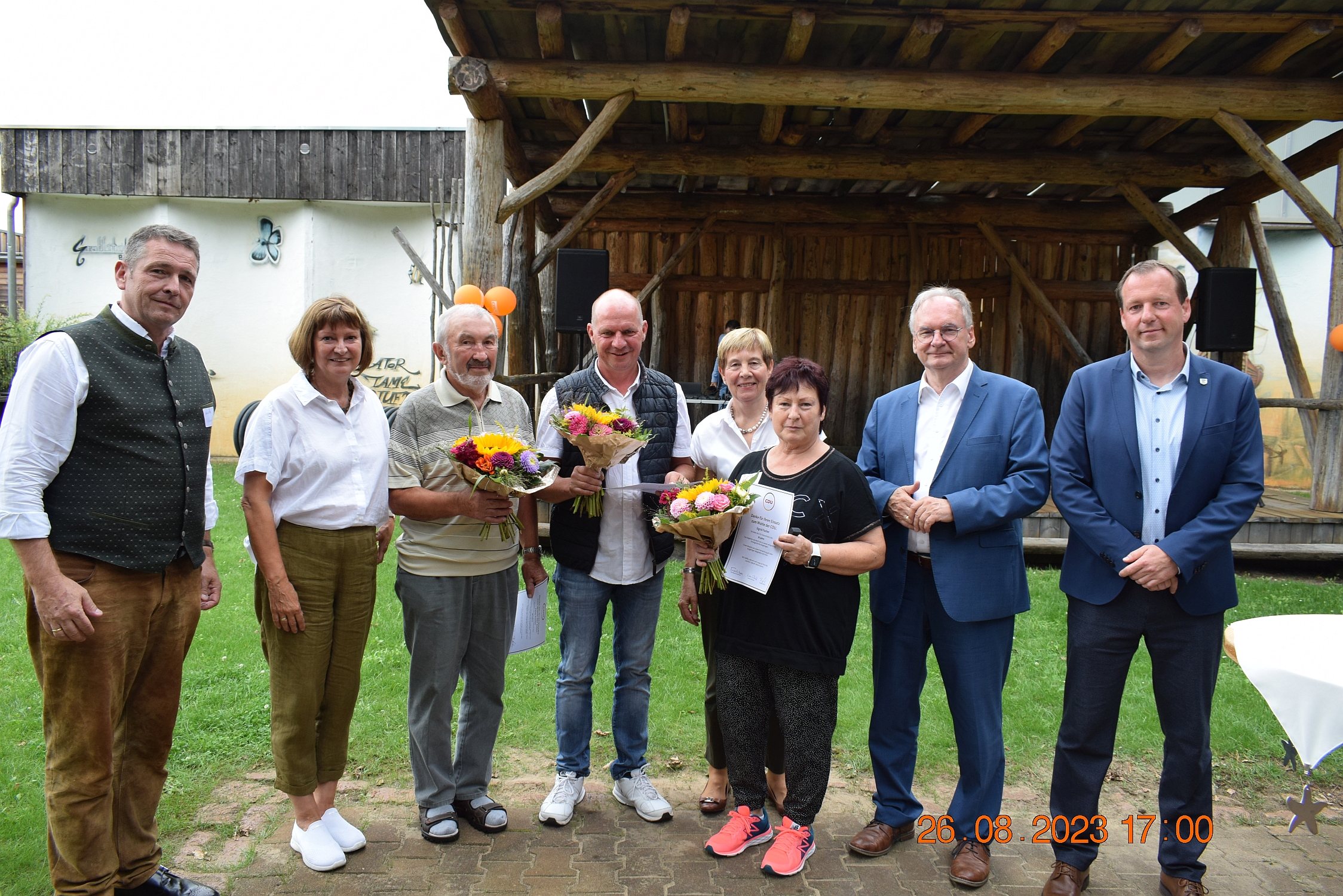 Sommerfest des CDU Regionalverband Wörlitzer Winkel und des Regionalverband Coswig