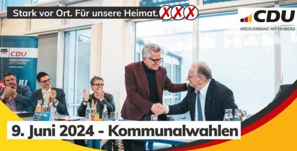 Erfolgreiche Listenaufstellung des CDU Kreisverbandes Wittenberg. Als Ehrengast mit vor Ort: Dr. Thomas de Maizière, Bundesminister a.D. (Foto: Tony Rzehak )