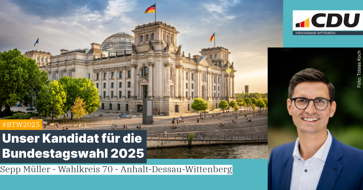 Unser Kandidat für die Bundestagswahl 2025